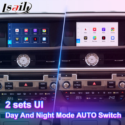 8+128GB Lsailt Android Nawigacja Interfejs wideo Do Lexus ES 350 300h 250 200 XV60 sterowanie myszą 2012-2018