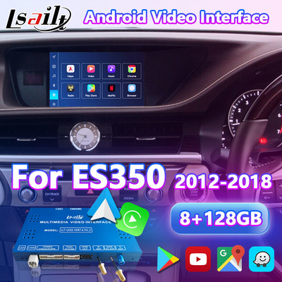 8+128GB Lsailt Android Nawigacja Interfejs wideo Do Lexus ES 350 300h 250 200 XV60 sterowanie myszą 2012-2018