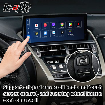 Baza Qualcomm Android 11 8+128GB Lexus NX300 NX300h NX200t interfejs wideo android carplay