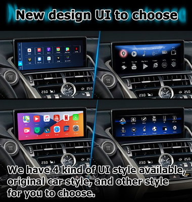 Baza Qualcomm Android 11 8+128GB Lexus NX300 NX300h NX200t interfejs wideo android carplay