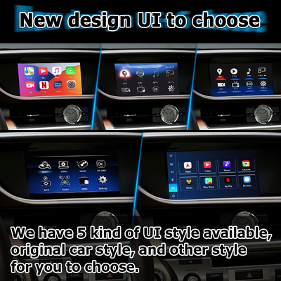 Lexus ES300h ES350 ES250 ES200 Android interfejs wideo 8+128GB Qualcomm wsparcie bazy carplay android auto