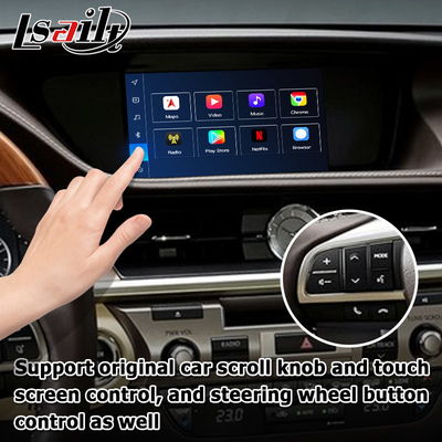 Lexus ES300h ES350 ES250 ES200 Android interfejs wideo 8+128GB Qualcomm wsparcie bazy carplay android auto