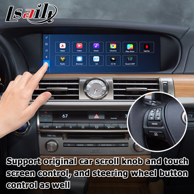 Lexus LS460L LS600hL android 11 carplay interfejs wideo na bazie Qualcomm 8+128GB