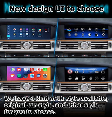 Lexus LS460L LS600hL android 11 carplay interfejs wideo na bazie Qualcomm 8+128GB
