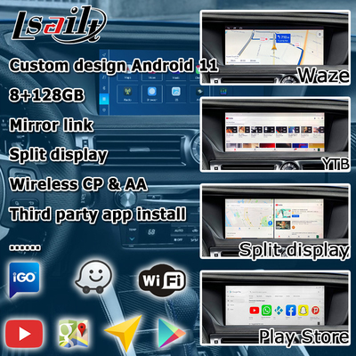Lexus GS450h GS350 GS200t GS300h GSF Androidowy interfejs wideo 8+128GB Baza Qualcomm