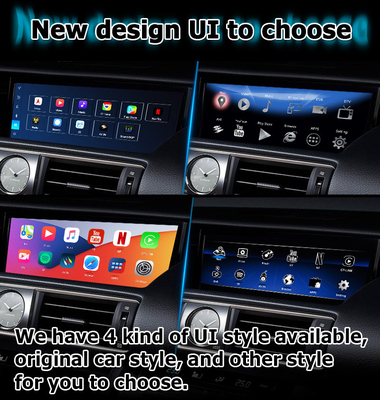 Lexus IS300 IS200t IS350 Android 11 interfejs wideo carplay android auto box na bazie Qualcomm