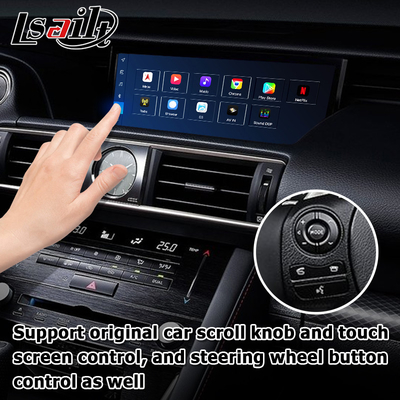 Lexus IS300 IS200t IS350 Android 11 interfejs wideo carplay android auto box na bazie Qualcomm
