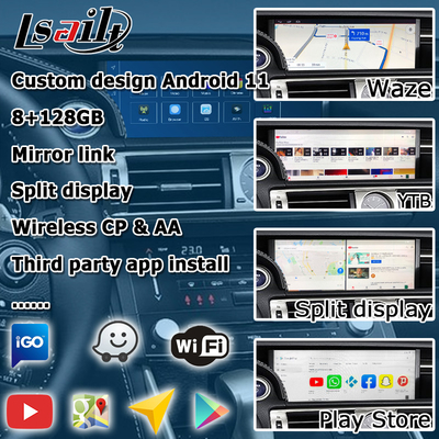 Lexus IS300 IS200t IS350 Android 11 interfejs wideo carplay android auto box na bazie Qualcomm