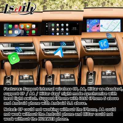 Lexus LC500 LC500h Android carplay interfejs wideo oparty na Qualcomm 6125 8+128GB
