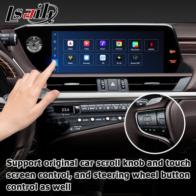 Lexus ES300h ES350 ES250 ES200 Android 13 interfejs wideo carplay android auto