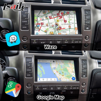 8+128GB Android 11 Lexus Video Interface dla GX460 2014-2021 Wliczone bezprzewodowe CarPlay, Android Auto