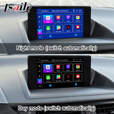 Lsailt Wireless CarPlay Android Video Interface dla Lexus CT CT200H 2014-2017 Wsparcie Pobierz aplikacje, NetFlix, YouTube