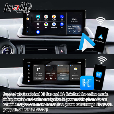 Interfejs wideo Lsailt Lexus dla CT200h 2017-2021 GX LX ES LS...Włącznie z CarPlay, Android Auto, Spotify