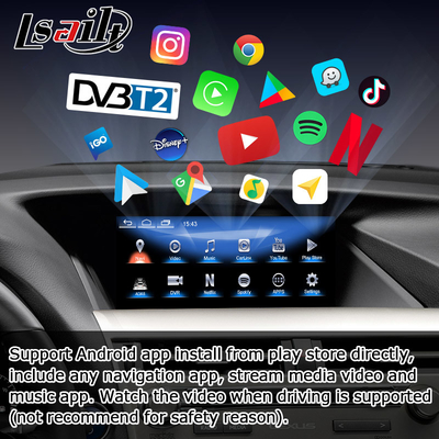 10.25-calowy ekran Lexus Android z Carplay Android Auto Lsailt dla RX350 RX450h