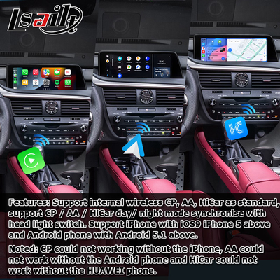 Android 8+128GB Lsailt Lexus Android carplay android auto Ekran do RX350 RX450h RX300 Procesor 2.0 GHz