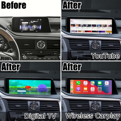 Android 8+128GB Lsailt Lexus Android carplay android auto Ekran do RX350 RX450h RX300 Procesor 2.0 GHz