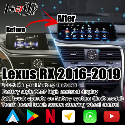 Android 8+128GB Lsailt Lexus Android carplay android auto Ekran do RX350 RX450h RX300 Procesor 2.0 GHz