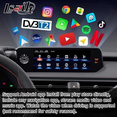 Android Carplay Lexus Ekran dotykowy dla UX200 UX250h DSP Dostosowanie android auto