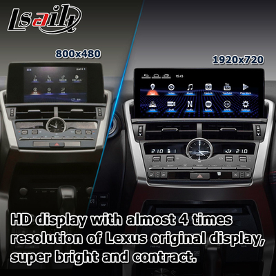 NX300 NX300h Lexus Android duży ekran 10,25 cali Android Carplay ulepszenie