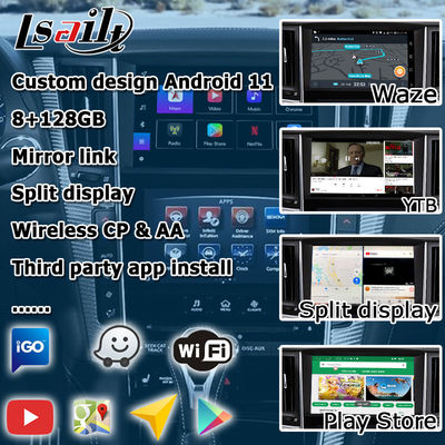 Interfejs GPS CarPlay, interfejs nawigacji Android 13 8+128GB dla Infiniti Q50 / Q60