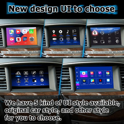 Infiniti QX60 GPS Android auto Carplay System nawigacji Multimedia Interfejs Android 11 8+128GB