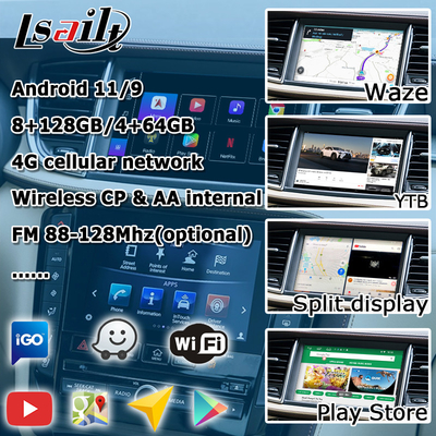 Carplay Nawigacja Android Nawigacja Interfejs wideo Infiniti QX50 2018
