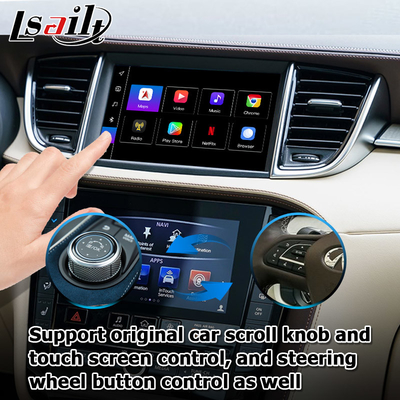 Carplay Nawigacja Android Nawigacja Interfejs wideo Infiniti QX50 2018