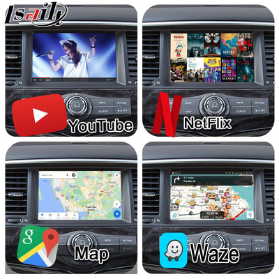 Lsailt 8G Android Multimedia Interface for Nissan Patrol 2020-2023 Google Map, CarPlay, Android Navigation Box, YouTube