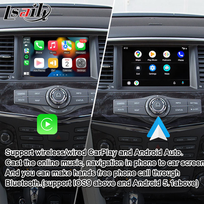 Lsailt 8G Android Multimedia Interface for Nissan Patrol 2020-2023 Google Map, CarPlay, Android Navigation Box, YouTube