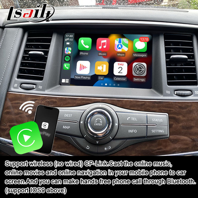 Lsailt Smart Infotainment Module for Nissan Patrol 2017-2019 In-Car Multimedia Integration Systems z włączeniem CarPlay