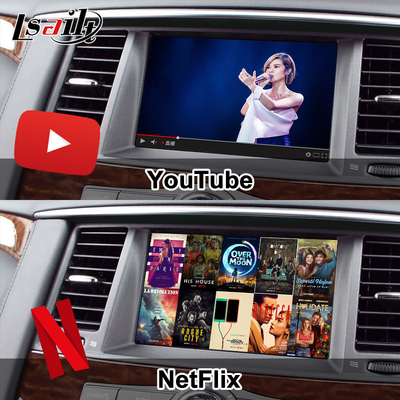Lsailt Smart Infotainment Module for Nissan Patrol 2017-2019 In-Car Multimedia Integration Systems z włączeniem CarPlay