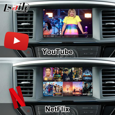 Lsailt 8GB Android Multimedia Interface dla Nissana Pathfinder R52 2018-Patrol Carplay Android Auto Wireless Module