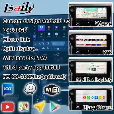 Lexus NX NX200 NX350h NX250 Android 11 multimedialny interfejs wideo carplay android auto