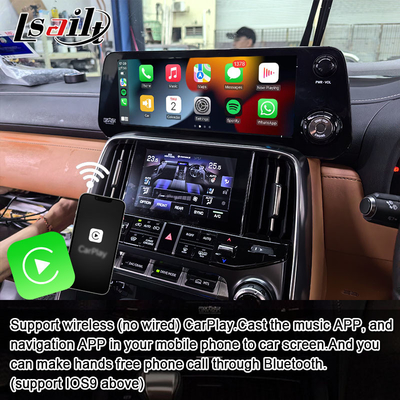 Lsailt Qualcomm Android Video Interface dla Lexus LX600 LX500d RX ES NX 2021- Wspiera YouTube, NetFlix, bezprzewodowe CarPlay
