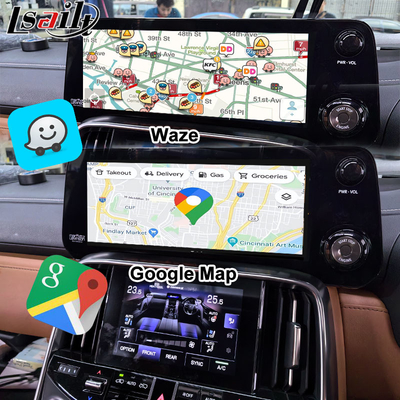 Lsailt Qualcomm Android Video Interface dla Lexus LX600 LX500d RX ES NX 2021- Wspiera YouTube, NetFlix, bezprzewodowe CarPlay