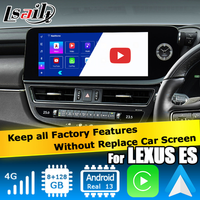Lexus ES300h ES350 ES250 2023 Android 13 interfejs multimedialny oparty na Qualcomm 6125