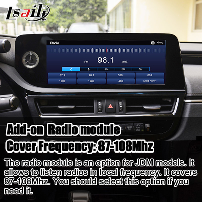 8+128GB Android Infotainment Module dla Lexus ES 2022-2024 RX NX LX GX LS... z YouTube, NetFlix, Google Play, Waze