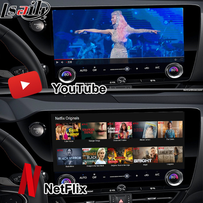 Lsailt Qualcomm Lexus Video Interface dla Lexus NX260 NX350H LX RX ES Interface Infotainment Wliczone YouTube, NetFlix