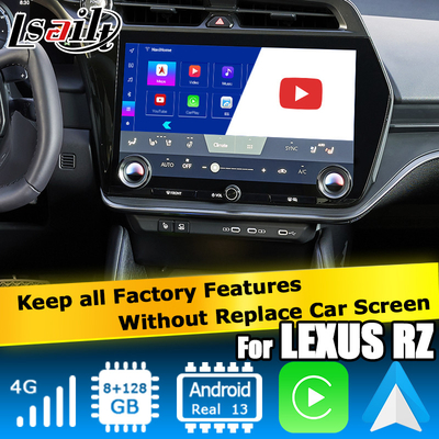 Lexus RZ Android 13 interfejs multimedialny 8+128GB Qualcomm Octa core carplay android auto