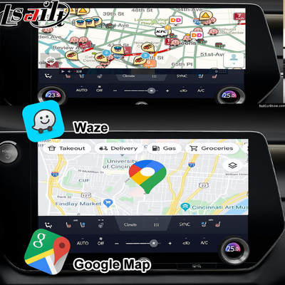 Android Multimedia Video Interface dla RX350h RX500H 2023-2024 NX LX GX ES Zawiera NetFlix, YouTube, slot do karty SIM
