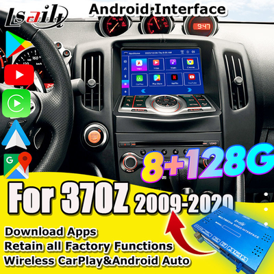 HDMI 8G Android Interfejs multimedialny z CarPlay, YouTube, Google Play, NetFlix For Nissan Patrol 370Z Quest, Android 13