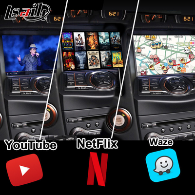 HDMI 8G Android Interfejs multimedialny z CarPlay, YouTube, Google Play, NetFlix For Nissan Patrol 370Z Quest, Android 13