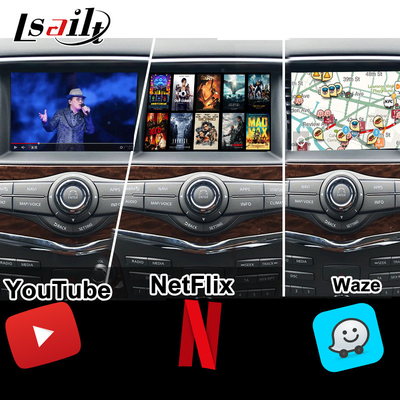 Lsailt 8G Smart Infotainment Module for Nissan Armada Patrol Support Headrest Screen, Wireless CarPlay, NetFlix