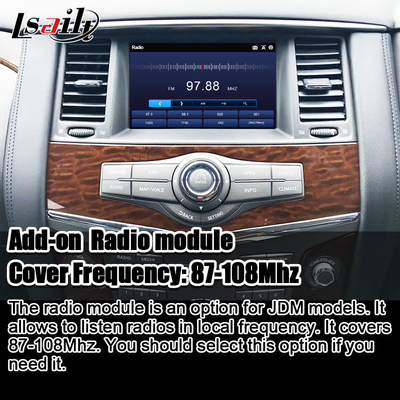 Lsailt 8G Smart Infotainment Module for Nissan Armada Patrol Support Headrest Screen, Wireless CarPlay, NetFlix