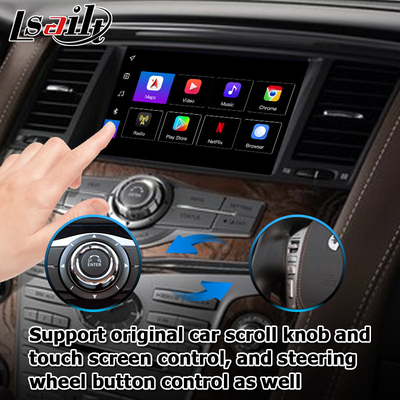 Infiniti QX80 / QX56 Android Auto Carplay Interfejs oparty na Qualcomm 8+128