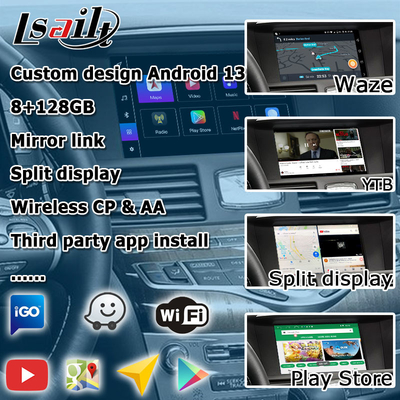 Android 13 8+128 Interfejs wideo Carplay Dla Infiniti Q70 / M35 M37 Fuga Wsparcie Youtube