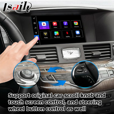 Android 13 8+128 Interfejs wideo Carplay Dla Infiniti Q70 / M35 M37 Fuga Wsparcie Youtube