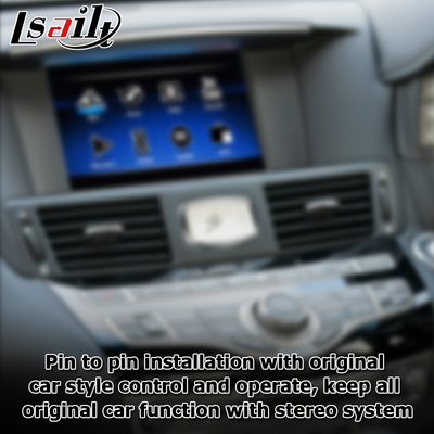 Android 13 8+128 Interfejs wideo Carplay Dla Infiniti Q70 / M35 M37 Fuga Wsparcie Youtube