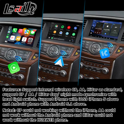 Nissan Pathfinder R52 Android 13 wideo Interfejs bezprzewodowy carplay 8+128 Baza Androida