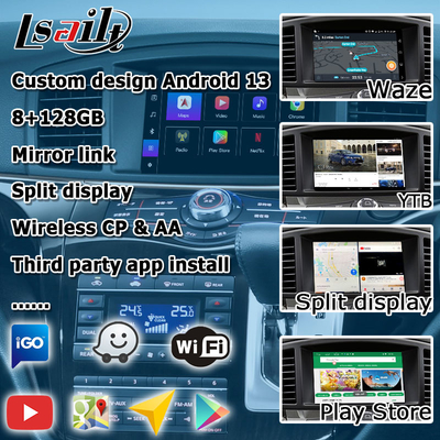 Nissan Elgrand Quest E52 Android 13 interfejs wideo Box carplay android auto moduł 8+128